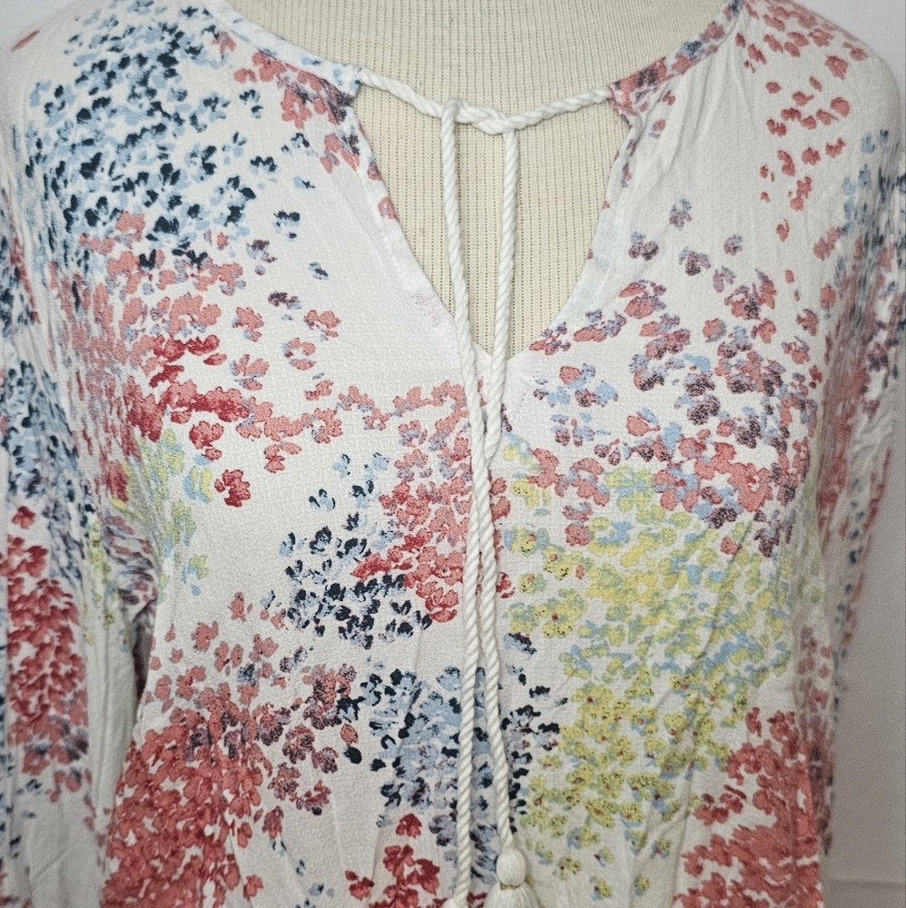 Lucky Brand Summer Top Large - Picture 6 of 10